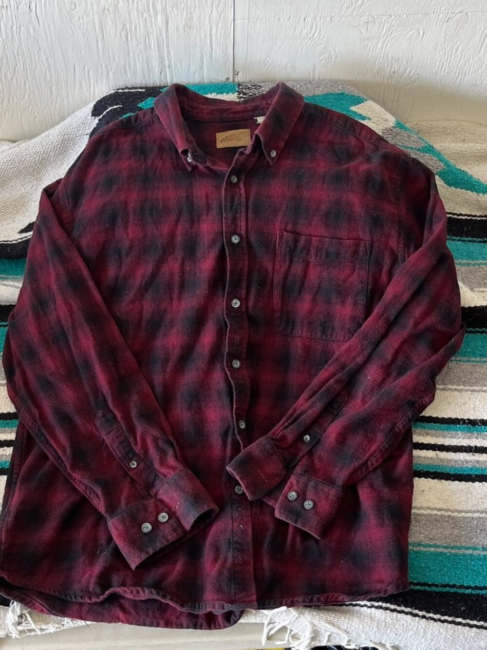 Penmans Red Plaid Flannel Shirt